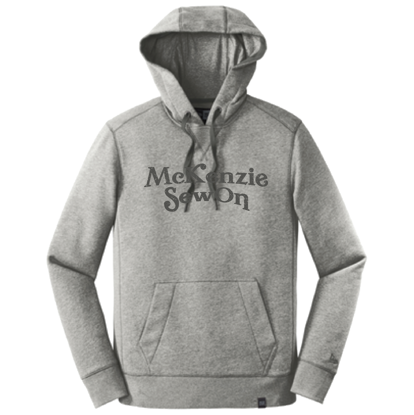 Hooded Sweatshirt with McKenzie SewOn Arched Text Design