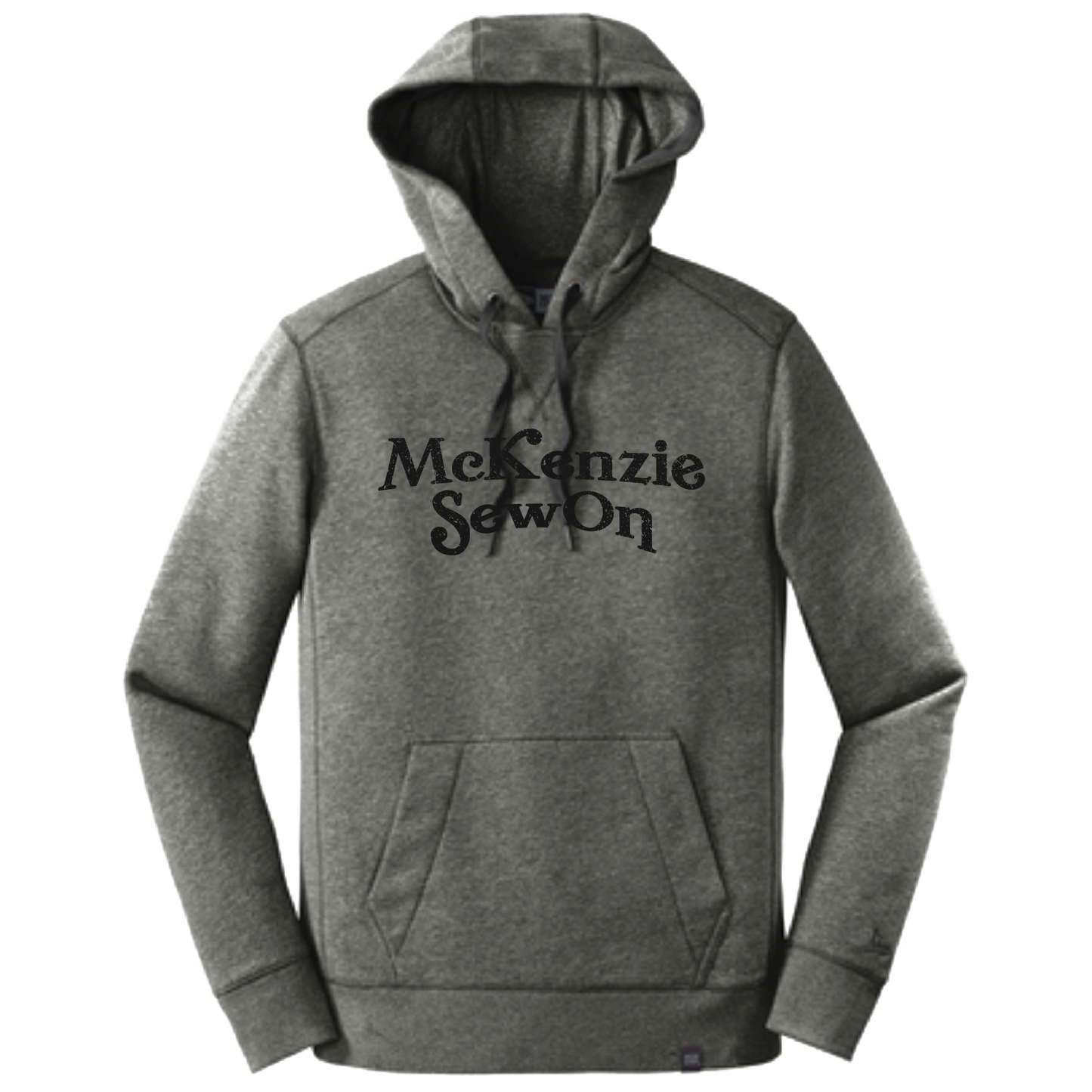 Hooded Sweatshirt with McKenzie SewOn Arched Text Design