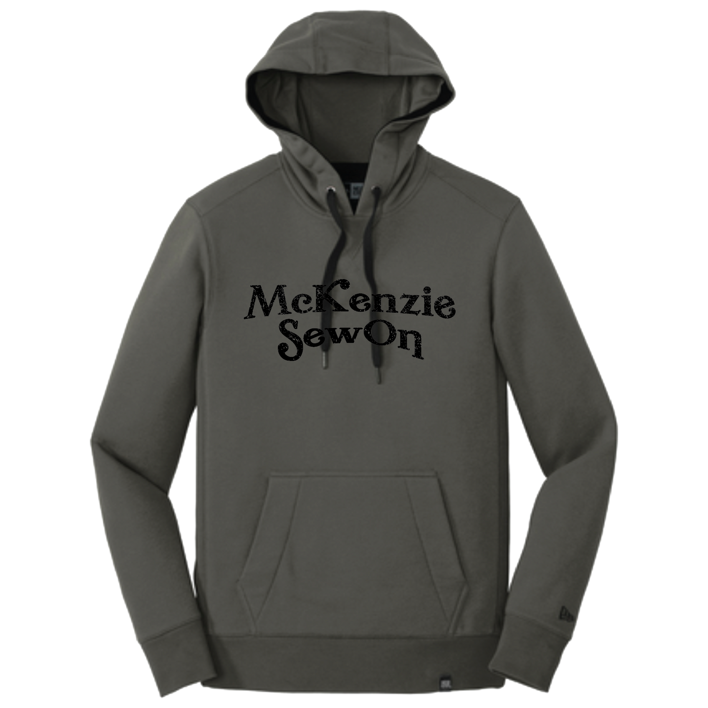 Hooded Sweatshirt with McKenzie SewOn Arched Text Design
